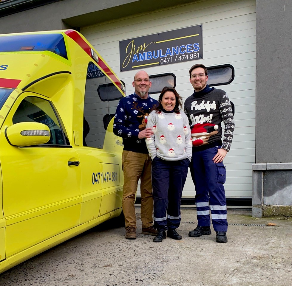 En de bonnes mains chez: JIM Ambulances